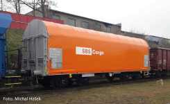 PIKO 58292 - H0 - 2-tlg. Set Schiebeplanenwagen SBS Cargo, VKS, Ep. VI